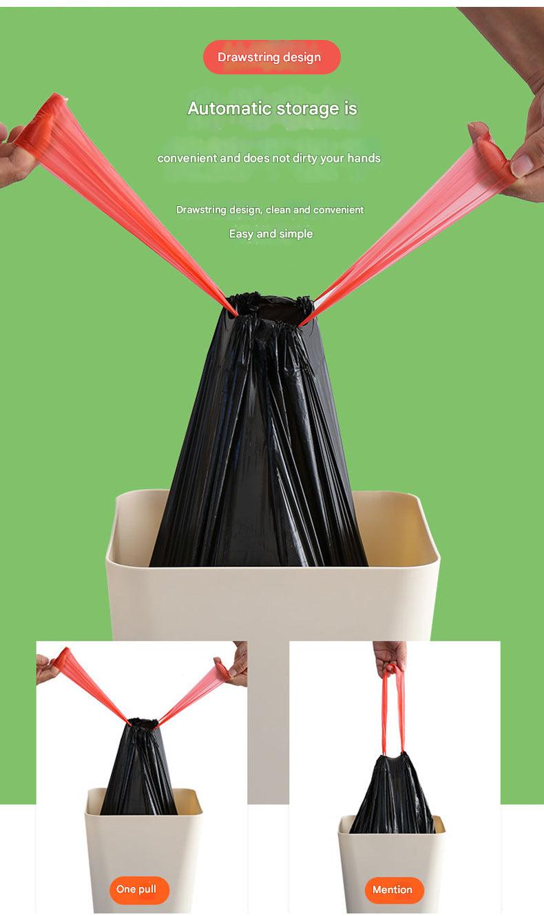 Convenient plastic trash bags