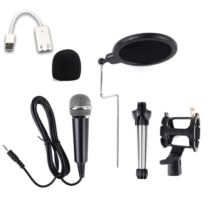 Versatile microphone for streaming and recording
