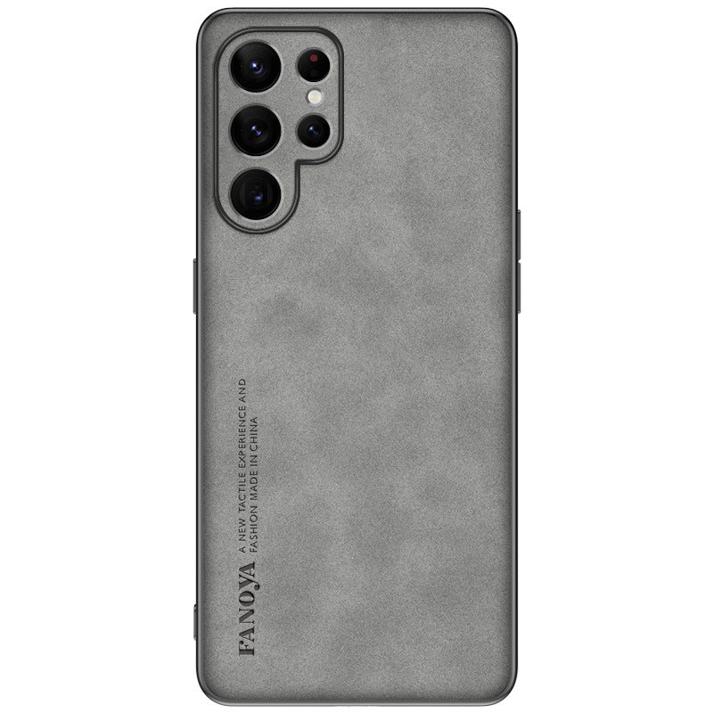 Premium Samsung Galaxy S24 Ultra Leather Case - Shockproof, Anti-Fingerprint, Customizable Cover for S23 FE / A54 / A34 / A13 5G