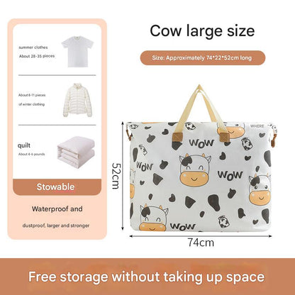 Canvas storage bag for home organization