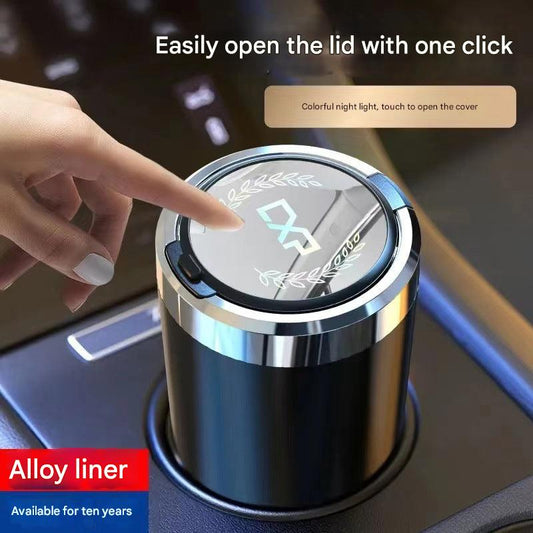 Portable car ashtray for easy cleaning