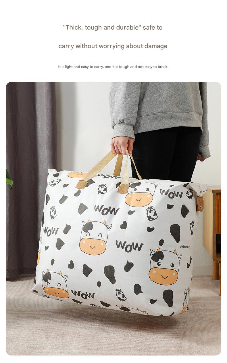 Canvas storage bag for home organization