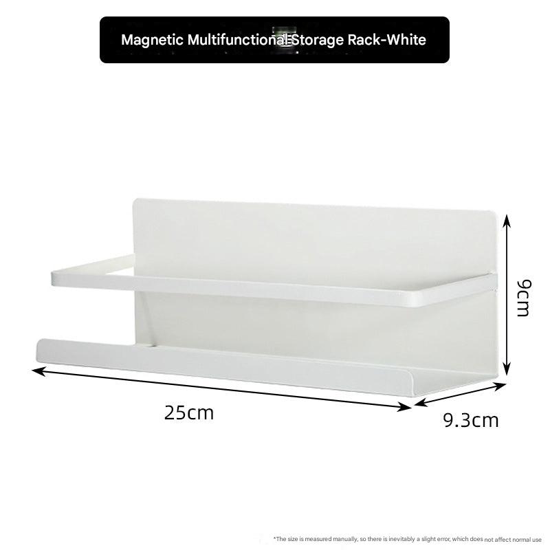 Magnetic kitchen organizer in use