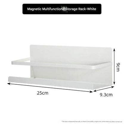 Magnetic kitchen organizer in use