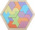 Poplar Wood Macaron Triangle (Pack of 1)