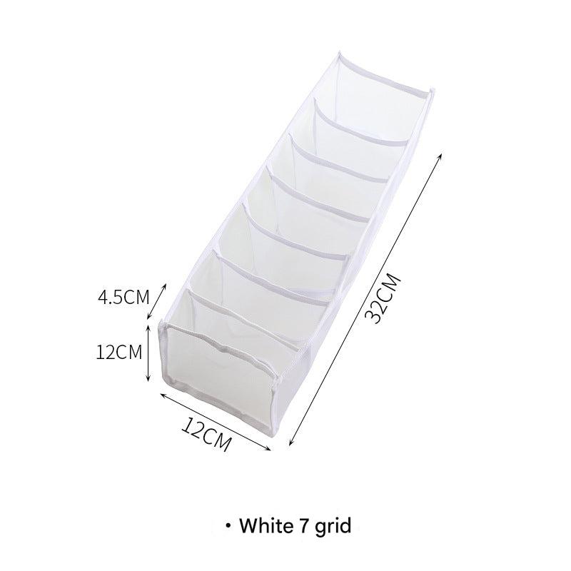 Photo displaying multi-compartment sock and lingerie organizer