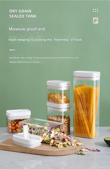 Modern spice storage jar in kitchen