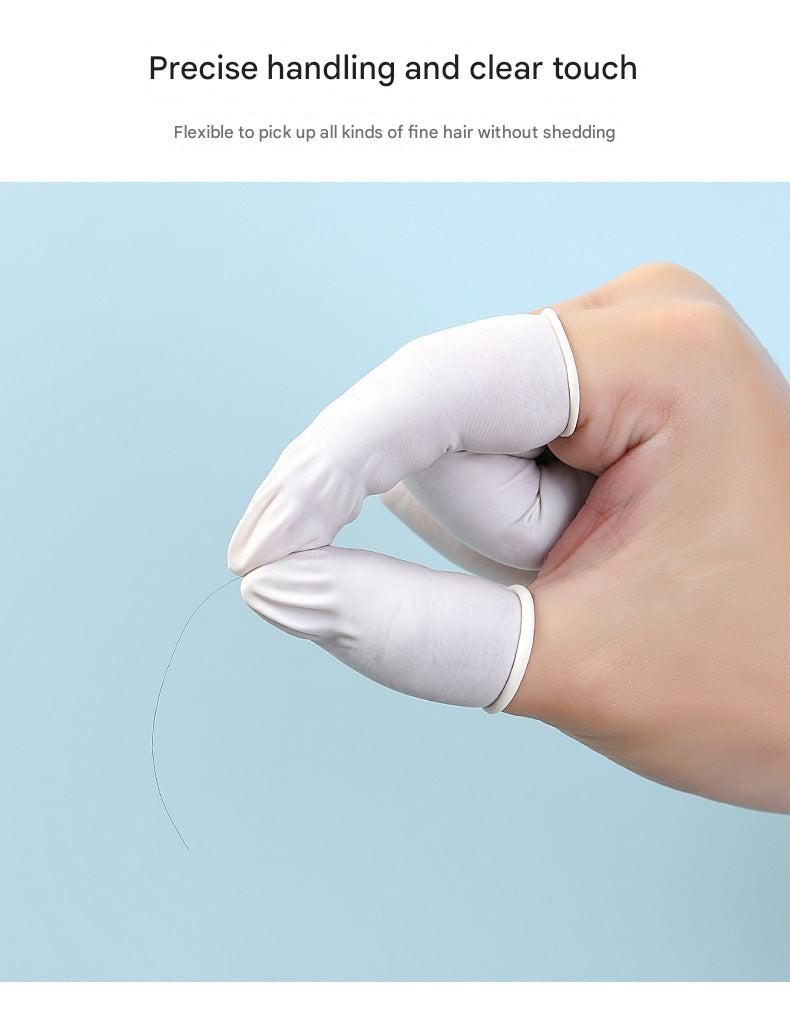 Durable non-slip latex finger cots