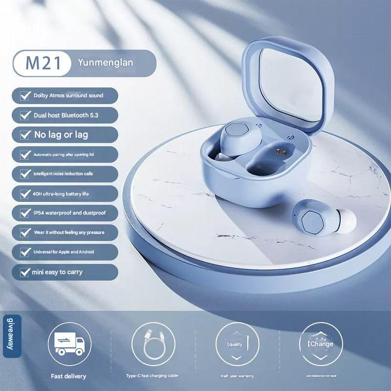 Portable M21 Earbuds with Ergonomic Design