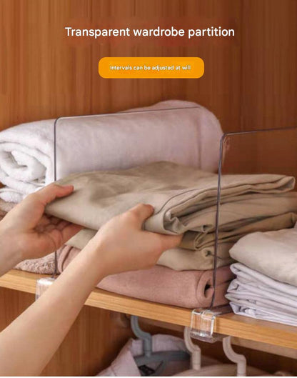 Transparent acrylic shelf organizer image 7