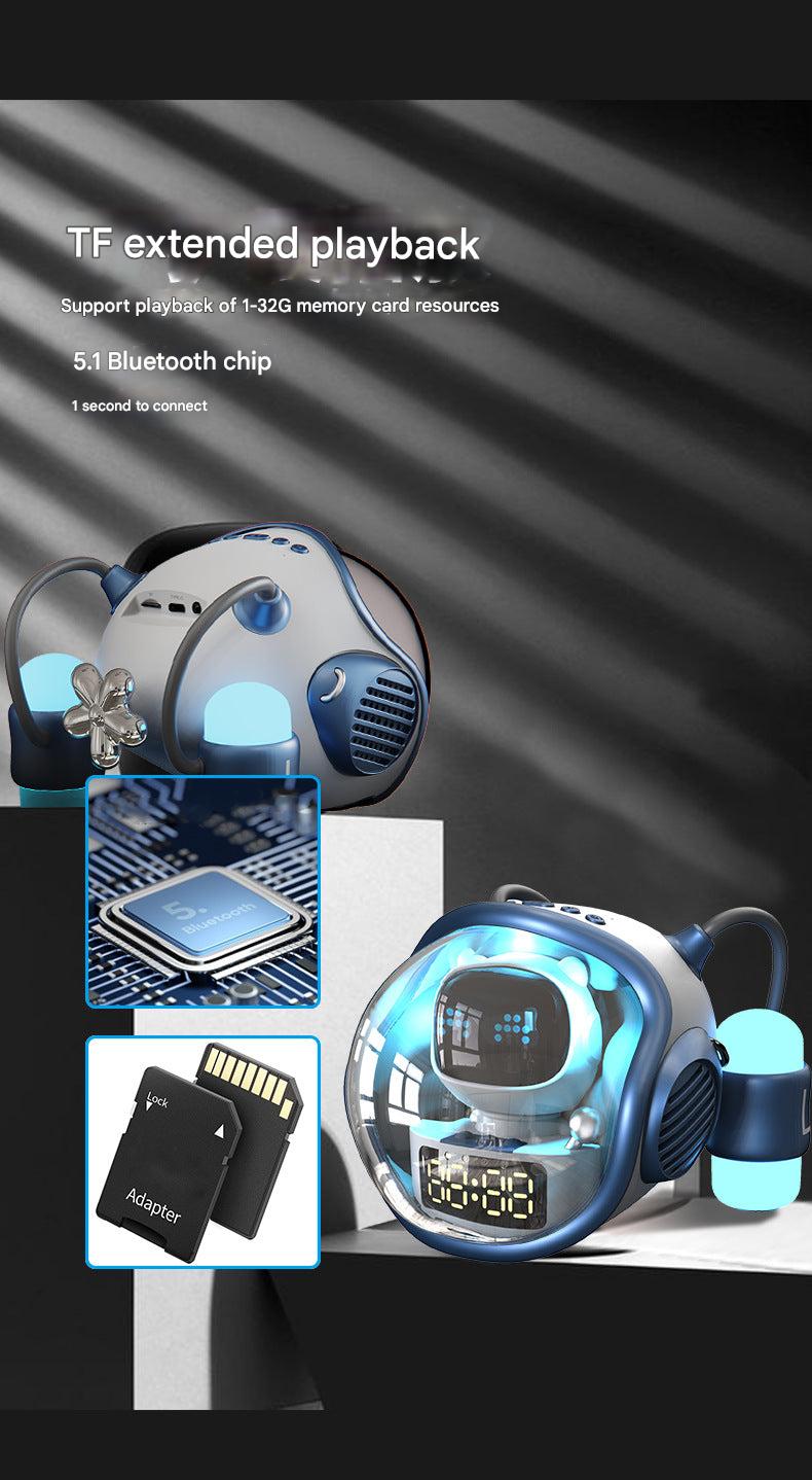 Bluetooth Speaker Alarm Clock with lighting