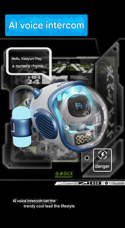 Bluetooth Speaker Alarm Clock close up