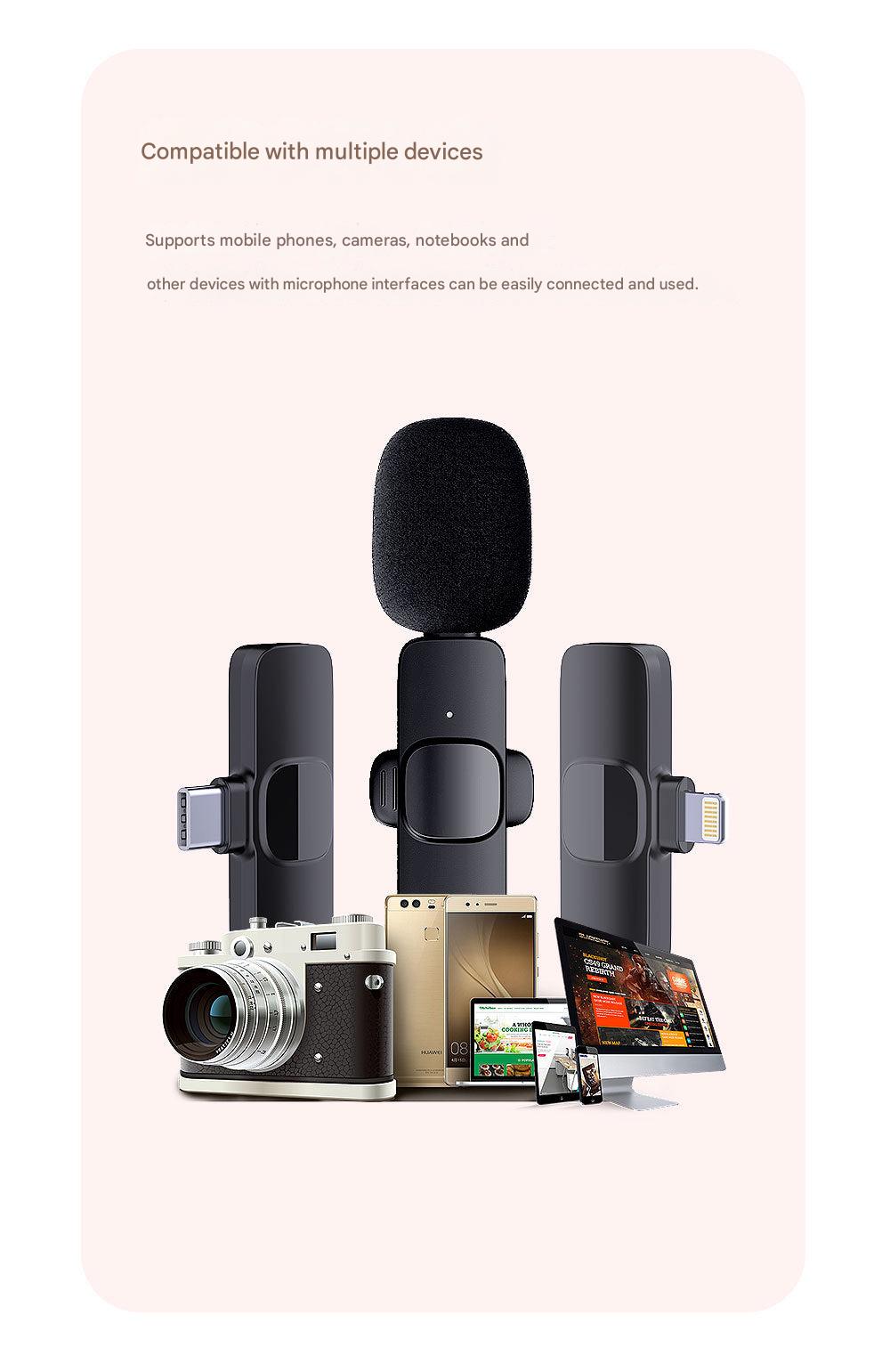 Bluetooth microphone Mini with noise cancelling