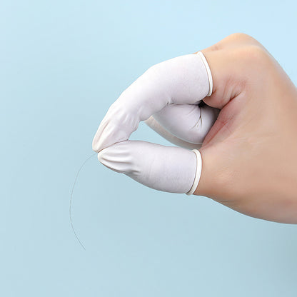 Disposable latex finger cots for beauty