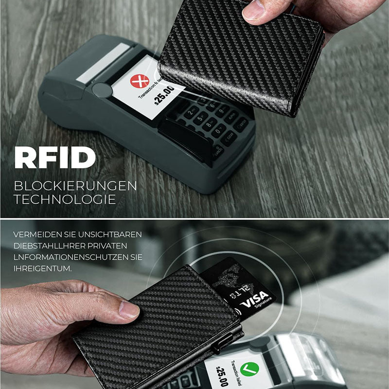 Secure wallet with RFID protection