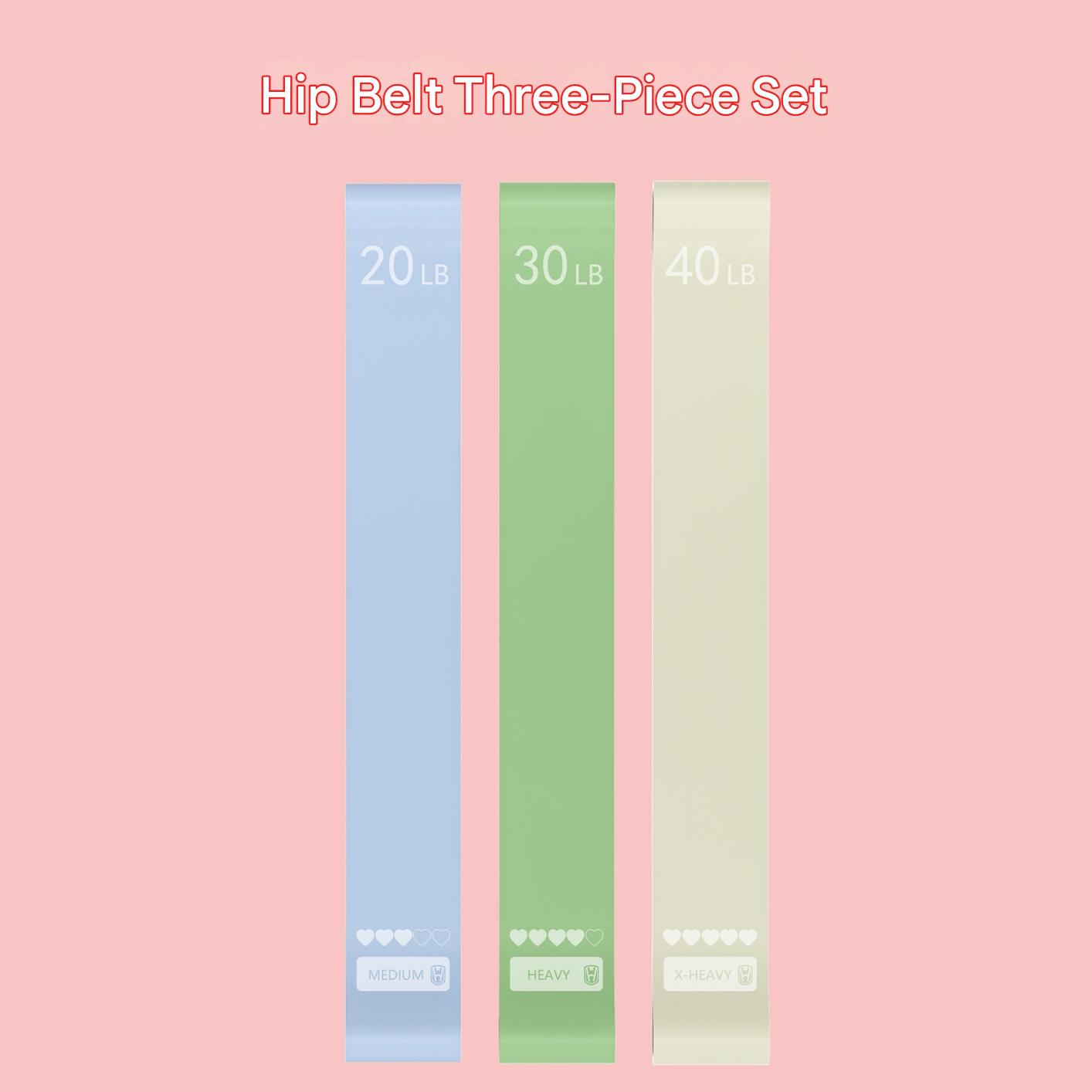 Resistance bands in various colors