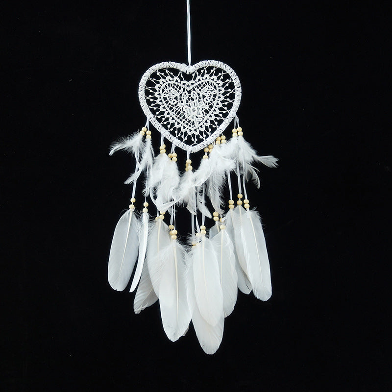 Dreamcatcher wall decor with LED lights