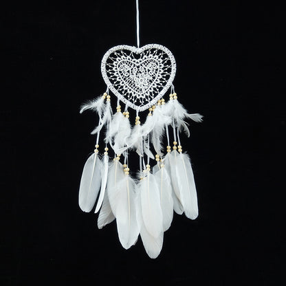 Dreamcatcher wall decor with LED lights