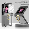 【Ring】Tempered glass + transparent black