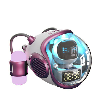 Bluetooth Speaker Alarm Clock side view