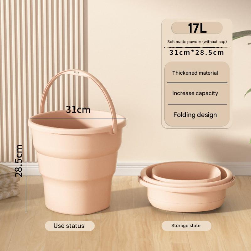 Thickened water bucket for washing car