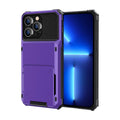 Flip card slot--purple