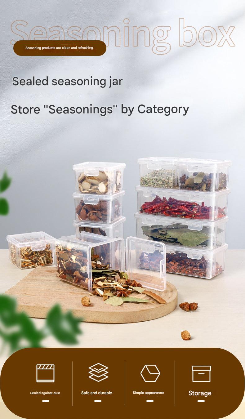 Spice storage container with dried chili
