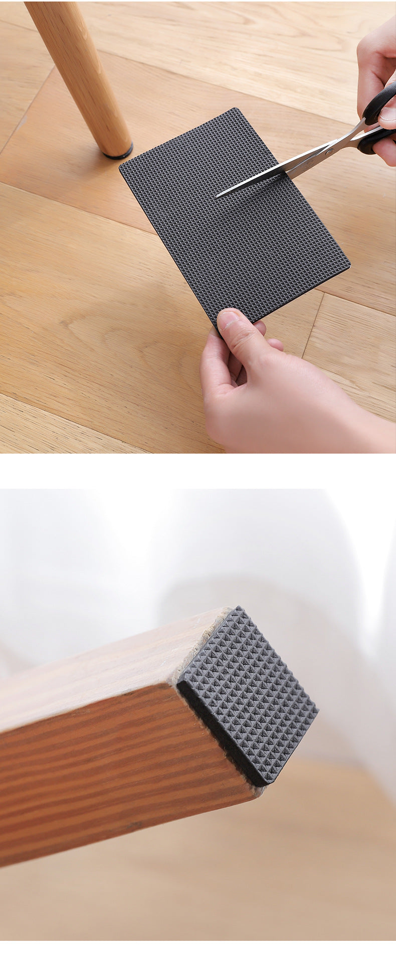 Anti-slip table leg pads