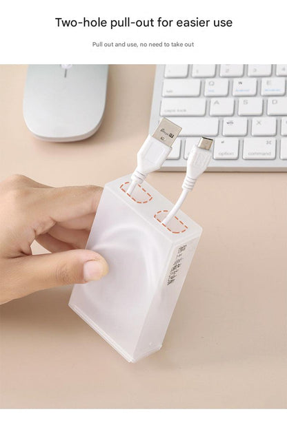Transparent storage solution for home office