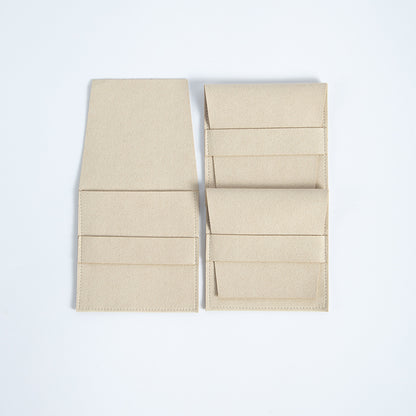 Compact jewelry storage pouch for rings image 3