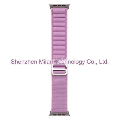 Durable Nylon Sport Strap for Apple Watch - Compatible with Ultra, Series 7 & More - Variety of Colors Available