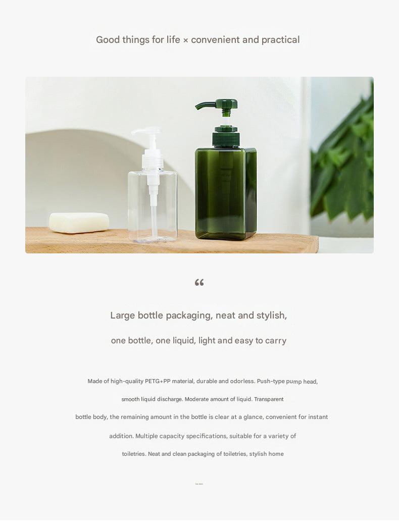 Portable travel bottle for liquid soap