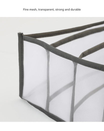 Breathable nylon organizer for bedroom use