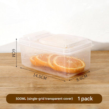 Stackable spice organizer with clear lids
