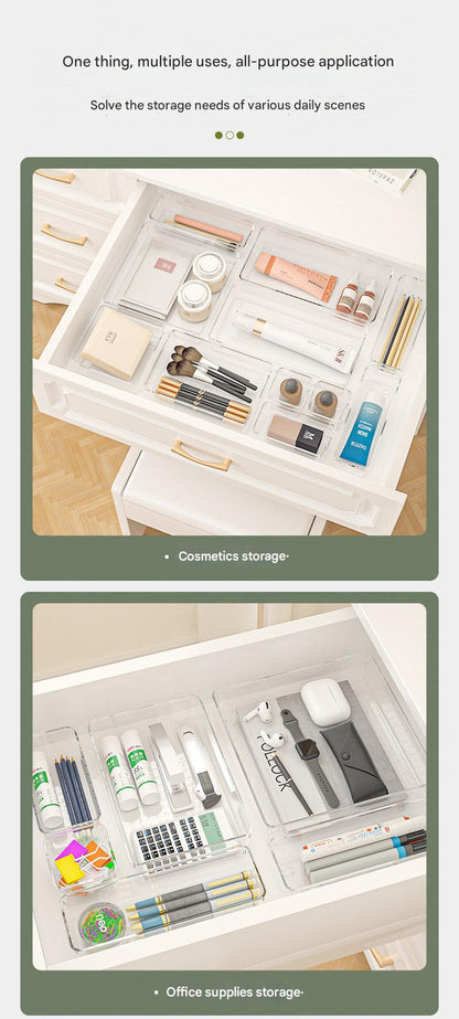 Plastic storage box set