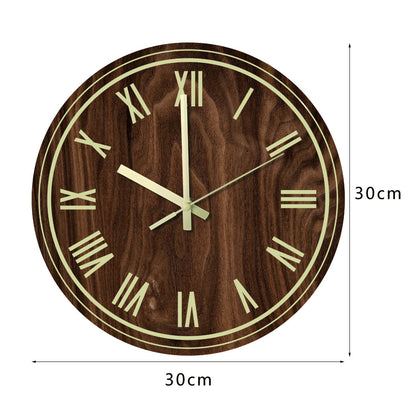 Luminous acrylic wall clock