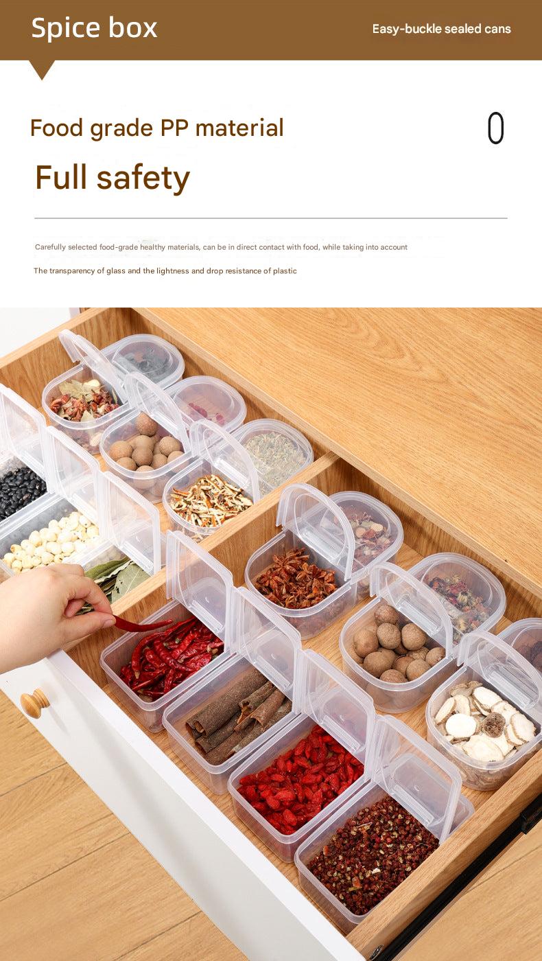 Elegant kitchen spice storage solution