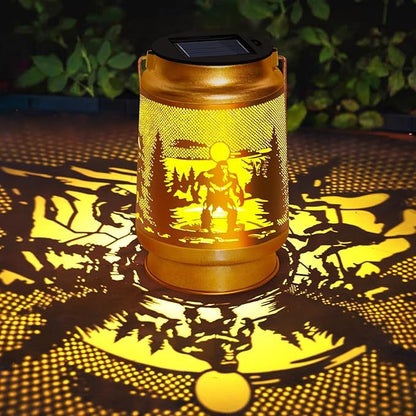 LED hummingbird lantern glowing 5