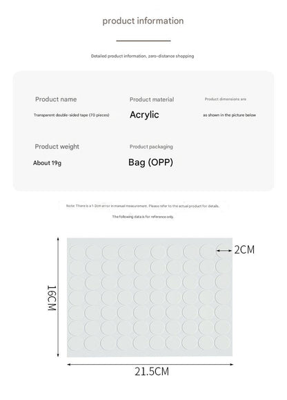 Packaging of double-sided tape