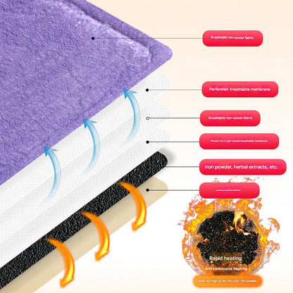 Self-heating body warmer application
