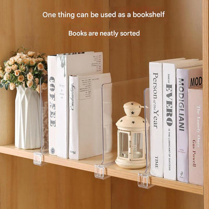 Transparent acrylic shelf organizer image 2