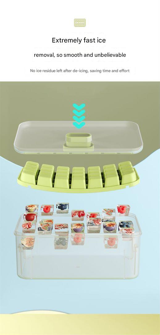 Compact Ice Storage Solution for freezers