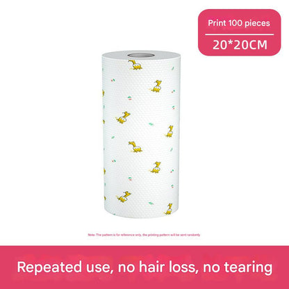 Multiple designs of paper towels for kitchen use