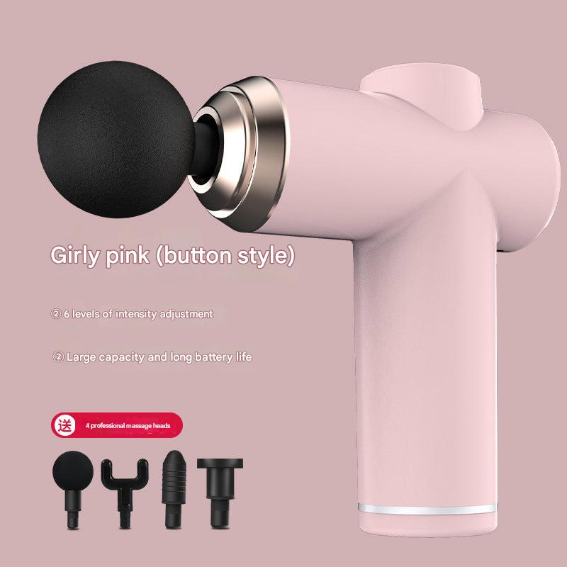 Image of the Portable Electric Massage Gun with attachments
