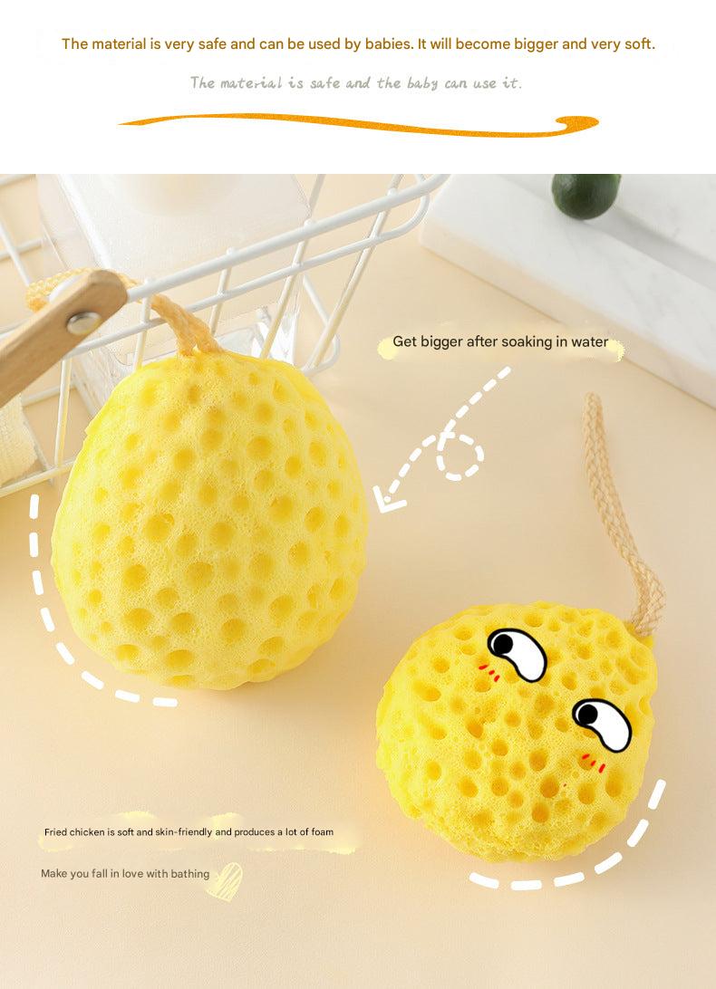 Durable sponge bath ball image 6