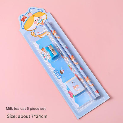 cheerful kid-friendly pencils and art supplies