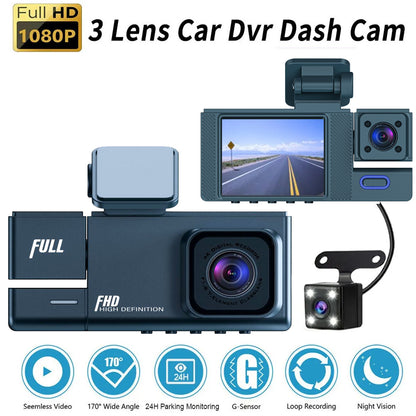 Dual Lens Configuration of Dash Cam