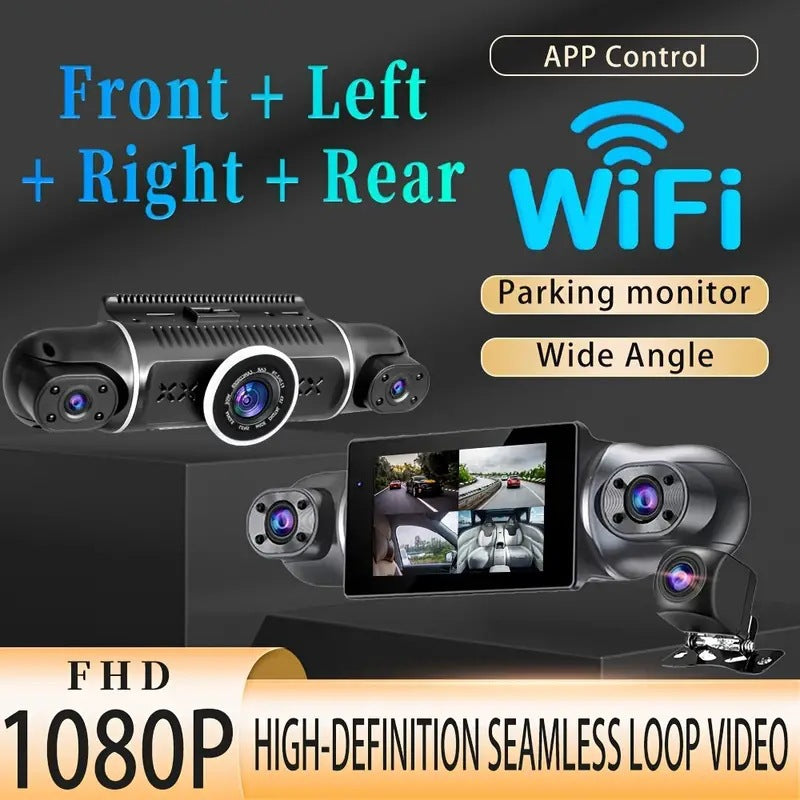 Yuecai dash cam rear view mirror installation