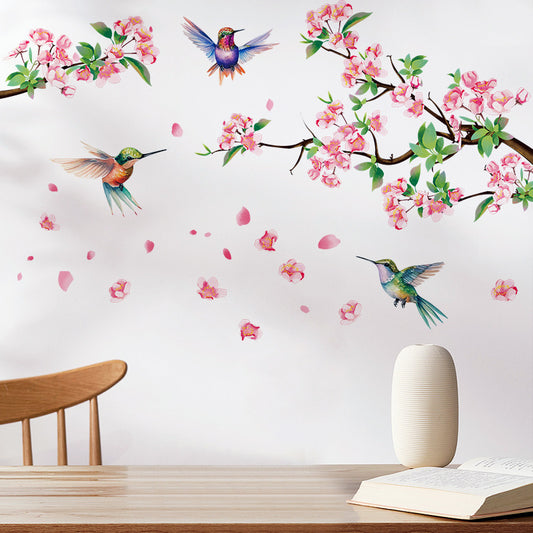 Hummingbird wall sticker design 1