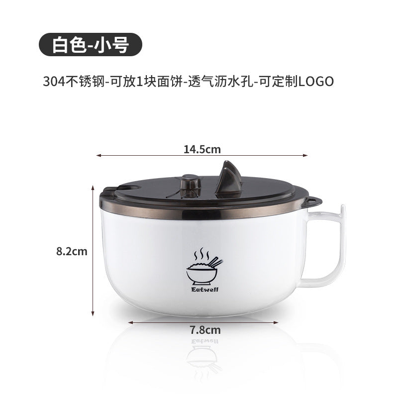 Durable bowl with drainage system for easy use